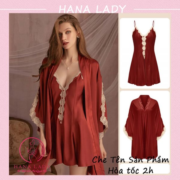 Váy ngủ lụa, đồ ngủ gợi cảm đầm mặc nhà VN463 7 Váy ngủ lụa, đồ ngủ gợi cảm đầm mặc nhà VN463 8