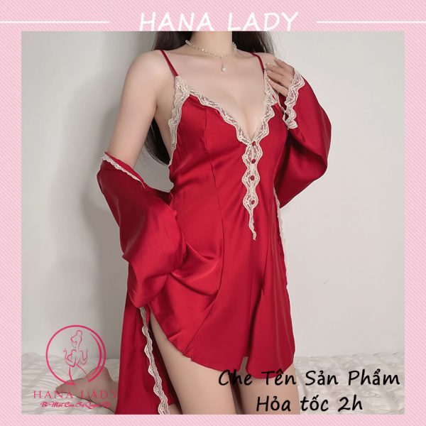 Váy ngủ lụa, đồ ngủ gợi cảm đầm mặc nhà VN463 8 Váy ngủ lụa, đồ ngủ gợi cảm đầm mặc nhà VN463 9