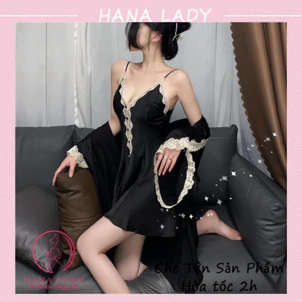 Váy ngủ lụa, đồ ngủ gợi cảm đầm mặc nhà VN463 22 Váy ngủ lụa, đồ ngủ gợi cảm đầm mặc nhà VN463 23