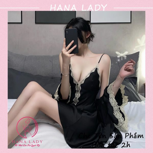 Váy ngủ lụa, đồ ngủ gợi cảm đầm mặc nhà VN463 19 Váy ngủ lụa, đồ ngủ gợi cảm đầm mặc nhà VN463 20