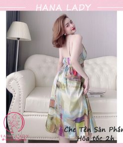 Váy ngủ lụa cao cấp dáng dài VN474 3 Váy ngủ lụa cao cấp dáng dài VN474 7