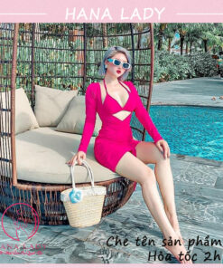 Bikini đi biển 3 mảnh kèm áo choàng body sexy gợi cảm BN129 14