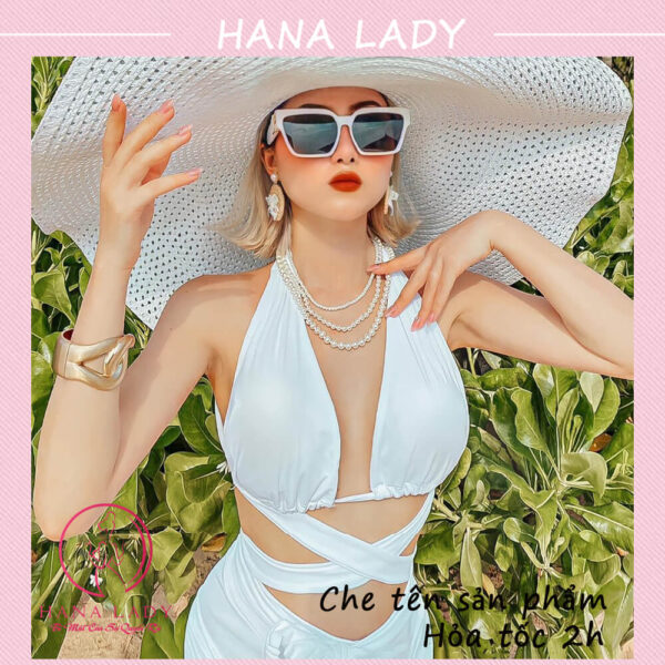 Bikini đồ tắm đi biển 3 mảnh kèm chân váy sexy BN128 21