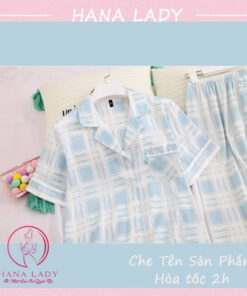 Đồ ngủ pijama lụa tay ngắn cao cấp PJ541 6 Đồ ngủ pijama lụa tay ngắn cao cấp PJ541 14