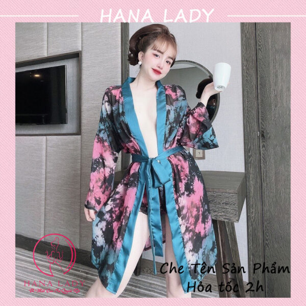 Aó choàng ngủ voan lụa cao cấp kèm quần VN480-05 8 Aó choàng ngủ voan lụa cao cấp kèm quần VN480-05 12