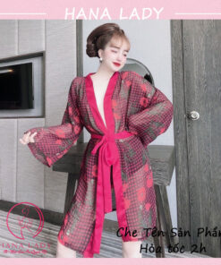 Aó choàng ngủ voan lụa cao cấp kèm quần VN480-06 5 Aó choàng ngủ voan lụa cao cấp kèm quần VN480-06 9