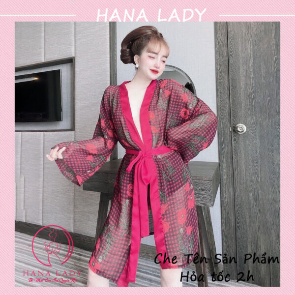 Aó choàng ngủ voan lụa cao cấp kèm quần VN480-06 8 Aó choàng ngủ voan lụa cao cấp kèm quần VN480-06 12