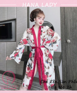 Aó choàng ngủ voan lụa cao cấp kèm quần VN480-04 5 Aó choàng ngủ voan lụa cao cấp kèm quần VN480-04 9