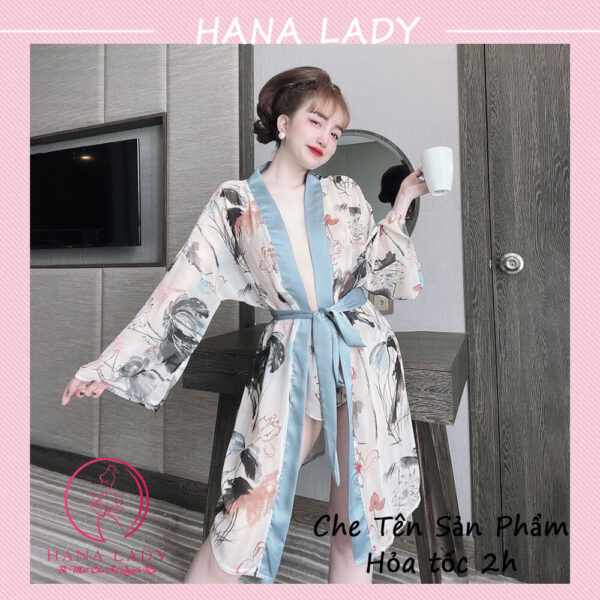 Aó choàng ngủ voan lụa cao cấp kèm quần VN480-03 7 Aó choàng ngủ voan lụa cao cấp kèm quần VN480-03 11