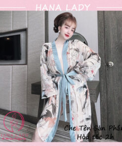 Aó choàng ngủ voan lụa cao cấp kèm quần VN480-03 3 Aó choàng ngủ voan lụa cao cấp kèm quần VN480-03 7