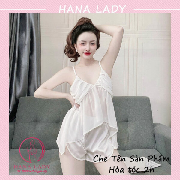 Bộ ngủ 2 dây nữ - Đồ mặc nhà lụa sexy gợi cảm VN478 20 Bộ ngủ 2 dây nữ - Đồ mặc nhà lụa sexy gợi cảm VN478 30