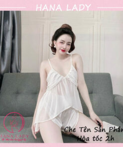Bộ ngủ 2 dây nữ - Đồ mặc nhà lụa sexy gợi cảm VN478 3 Bộ ngủ 2 dây nữ - Đồ mặc nhà lụa sexy gợi cảm VN478 13