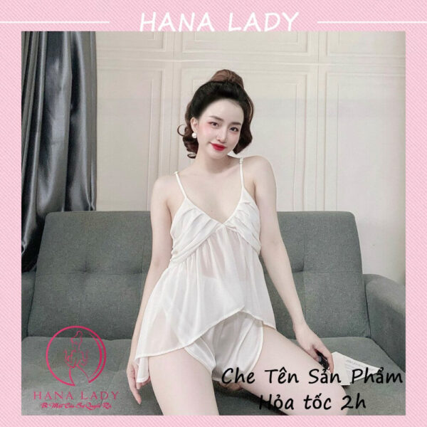 Bộ ngủ 2 dây nữ - Đồ mặc nhà lụa sexy gợi cảm VN478 21 Bộ ngủ 2 dây nữ - Đồ mặc nhà lụa sexy gợi cảm VN478 31