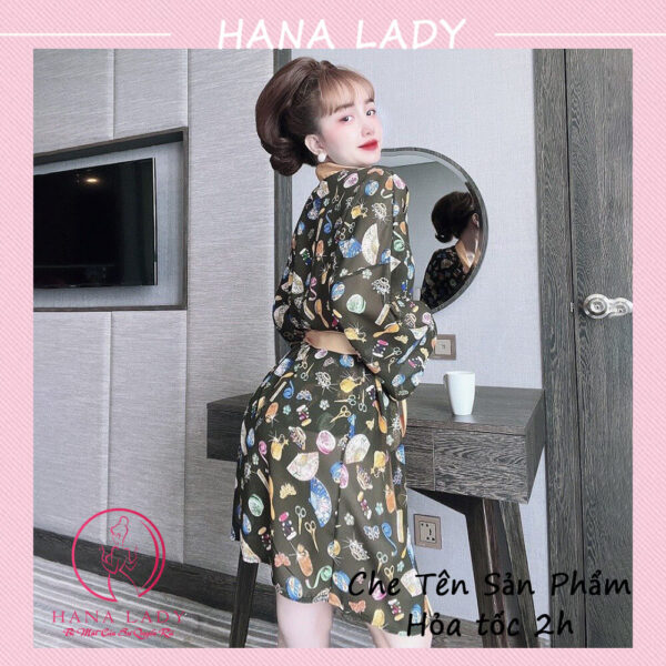 Aó choàng ngủ voan lụa cao cấp kèm quần VN480-10 4