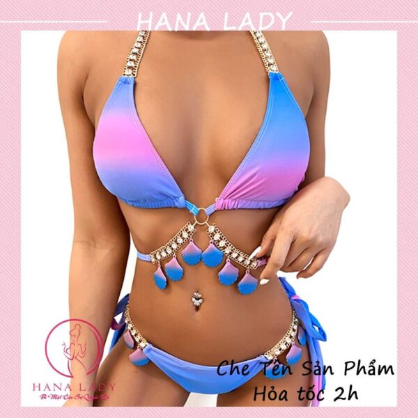 Bikini 2 mảnh gợi cảm ombre - Đồ tắm đi biển quyến dây quyến rũ BN137 34