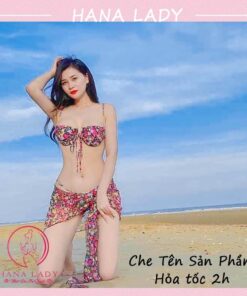 Bikini sexy - Đồ tắm đi biển dây quyến rũ nâng ngực hoa xinh BN139 13