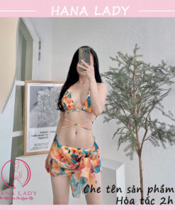 Bikini sexy 3 mảnh kèm choàng cao cấp BN141 9