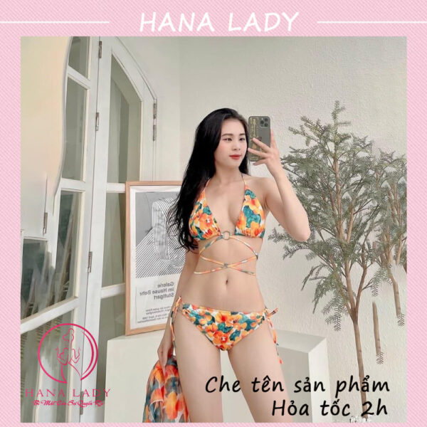 Bikini sexy 3 mảnh kèm choàng cao cấp BN141 13