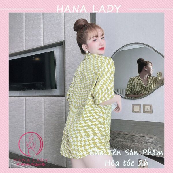 Pijama lụa tay ngắn hè cúc bọc họa tiết hoa văn may kỹ PJ558 8 Pijama lụa tay ngắn hè cúc bọc họa tiết hoa văn may kỹ PJ558 12