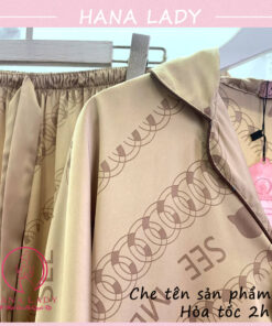 Pijama lụa cánh dơi cao cấp mềm mại thoải mái PJ555 8