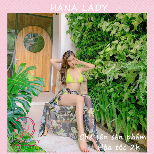 Áo choàng đi biển, bikini chân váy xẻ tà quyến rũ sexy BN143 12