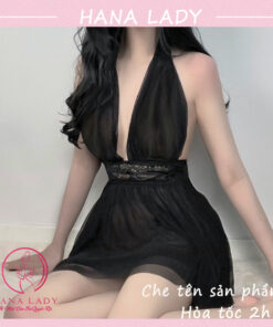 Váy ngủ sexy, đầm ngủ gợi cảm kèm quần lọt khe VN505 14