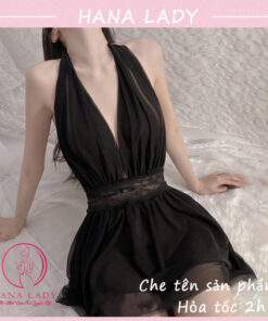 Váy ngủ sexy, đầm ngủ gợi cảm kèm quần lọt khe VN505 12