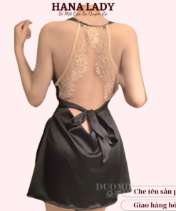 Váy ngủ lụa phối ren cao cấp VN512 5 Váy ngủ lụa phối ren cao cấp VN512 15