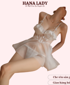 Váy ngủ sexy, đầm ngủ ren cao cấp phối mút ngực gợi cảm VN511 21