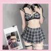 Đồ ngủ cosplay nữ sinh caro gợi cảm CP277 2 Đồ ngủ cosplay nữ sinh caro gợi cảm CP277 2
