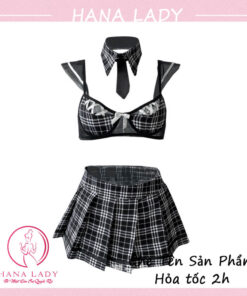 Đồ ngủ cosplay nữ sinh caro gợi cảm CP277 9