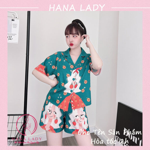 Pijama lụa xước Tô Châu cao cấp PJ566 5