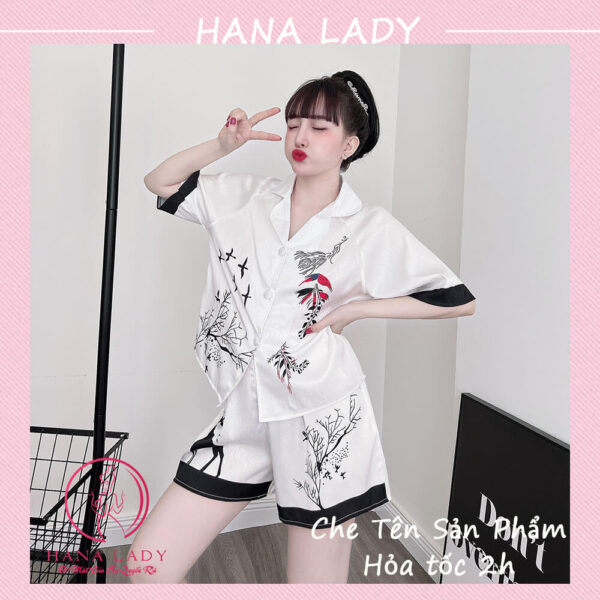 Pijama lụa xước Tô Châu cao cấp PJ569 4