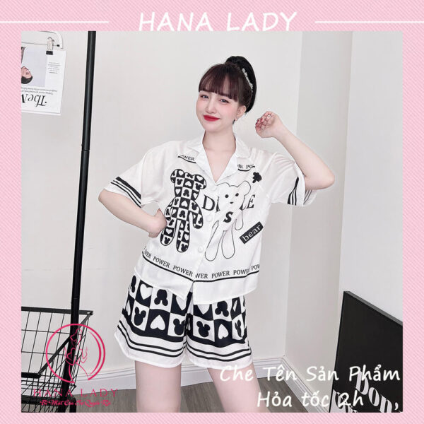 Pijama lụa xước cao cấp PJ565 5