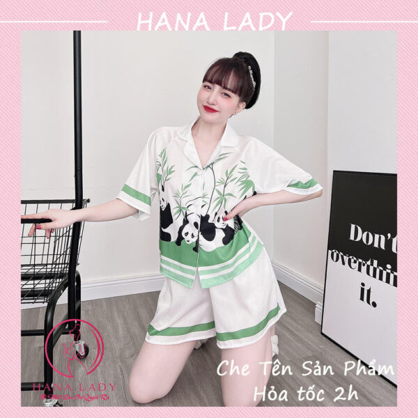 Pijama lụa xước Tô Châu cao cấp PJ571 5 Pijama lụa xước Tô Châu cao cấp PJ571 6