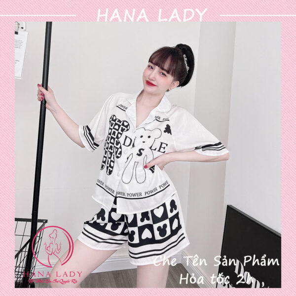 Pijama lụa xước cao cấp PJ565 4