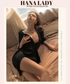 Váy ngủ lụa sexy - Đầm ngủ sơ mi gợi cảm tặng kèm quần lọt khe VN520 12