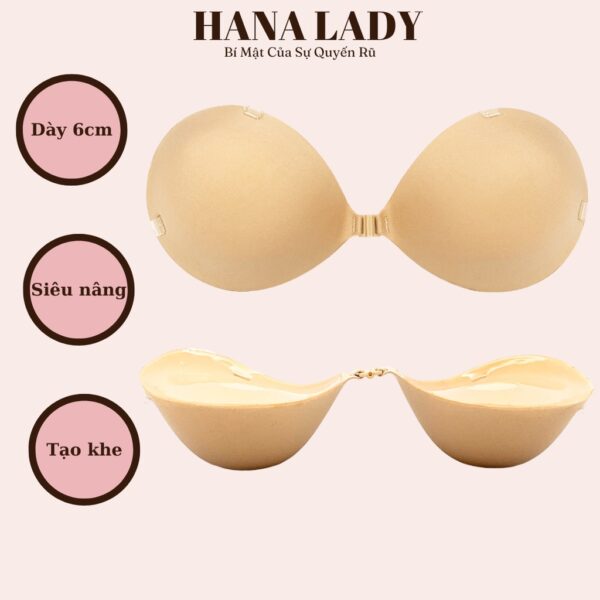 Áo ngực dán siêu nâng, miếng dán nâng ngực tạo khe mút bán mì dày 6cm cao cấp cho cô dâu DT045 11 Áo ngực dán siêu nâng, miếng dán nâng ngực tạo khe mút bán mì dày 6cm cao cấp cho cô dâu DT045 18