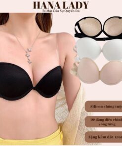 Áo Lót Nữ, Áo Ngực Nữ Chất Su Mịn Có Gọng Mút Mỏng Nâng Ngực, Silicon Chống Tuột AL04 13