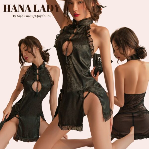 Đồ ngủ cosplay sườn xám, đồ hoá trang gợi cảm CP290 6 Đồ ngủ cosplay sườn xám, đồ hoá trang gợi cảm CP290 10