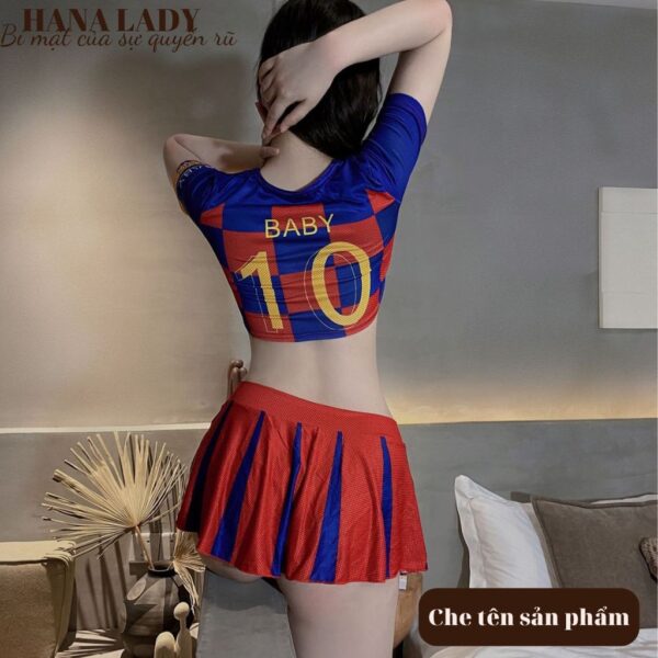 Đồ cosplay câu lạc bộ bóng đá, đồ ngủ hóa trang cổ động viên sexy CP291 15