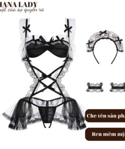 Đồ ngủ cosplay hầu gái, váy ngủ ren gợi cảm hóa trang người hầu CP292 4 Đồ ngủ cosplay hầu gái, váy ngủ ren gợi cảm hóa trang người hầu CP292 11