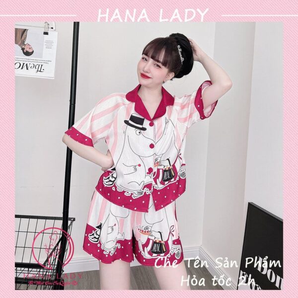 Pijama lụa xước Tô Châu cao cấp PJ574 7 Pijama lụa xước Tô Châu cao cấp PJ574 11