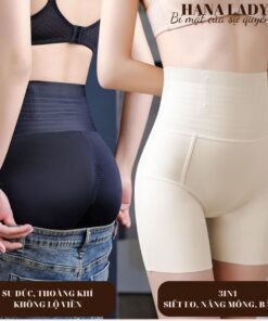 Quần bảo hộ nịt bụng nâng mông 3in1, quần lót nữ su đúc gen bụng tàng hình cao cấp QL022 7