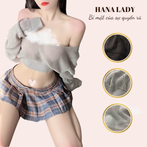 Đồ ngủ cosplay nữ sinh croptop caro ngắn sexy gợi cảm CP293 13 Đồ ngủ cosplay nữ sinh croptop caro ngắn sexy gợi cảm CP293 22