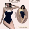 Đồ ngủ nữ 2 dây - Bodysuit cotton 2 trong 1 sexy quyến rũ VN531 1