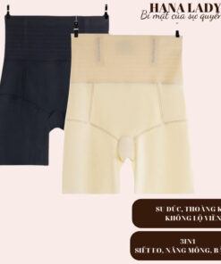 Quần bảo hộ nịt bụng nâng mông 3in1, quần lót nữ su đúc gen bụng tàng hình cao cấp QL022 8