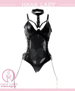 Đồ ngủ sexy bodysuit da, bộ ngủ gợi cảm kèm chocker quyến rũ VN515 8 Đồ ngủ sexy bodysuit da, bộ ngủ gợi cảm kèm chocker quyến rũ VN515 15