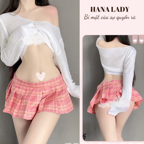 Đồ ngủ cosplay nữ sinh croptop caro ngắn sexy gợi cảm CP293 12 Đồ ngủ cosplay nữ sinh croptop caro ngắn sexy gợi cảm CP293 21