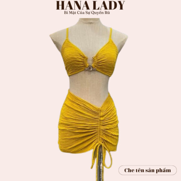 Bikini 3 mảnh sexy - Đồ tắm đi biển kèm chân váy dây rút gợi cảm BN146 11 Bikini 3 mảnh sexy - Đồ tắm đi biển kèm chân váy dây rút gợi cảm BN146 19